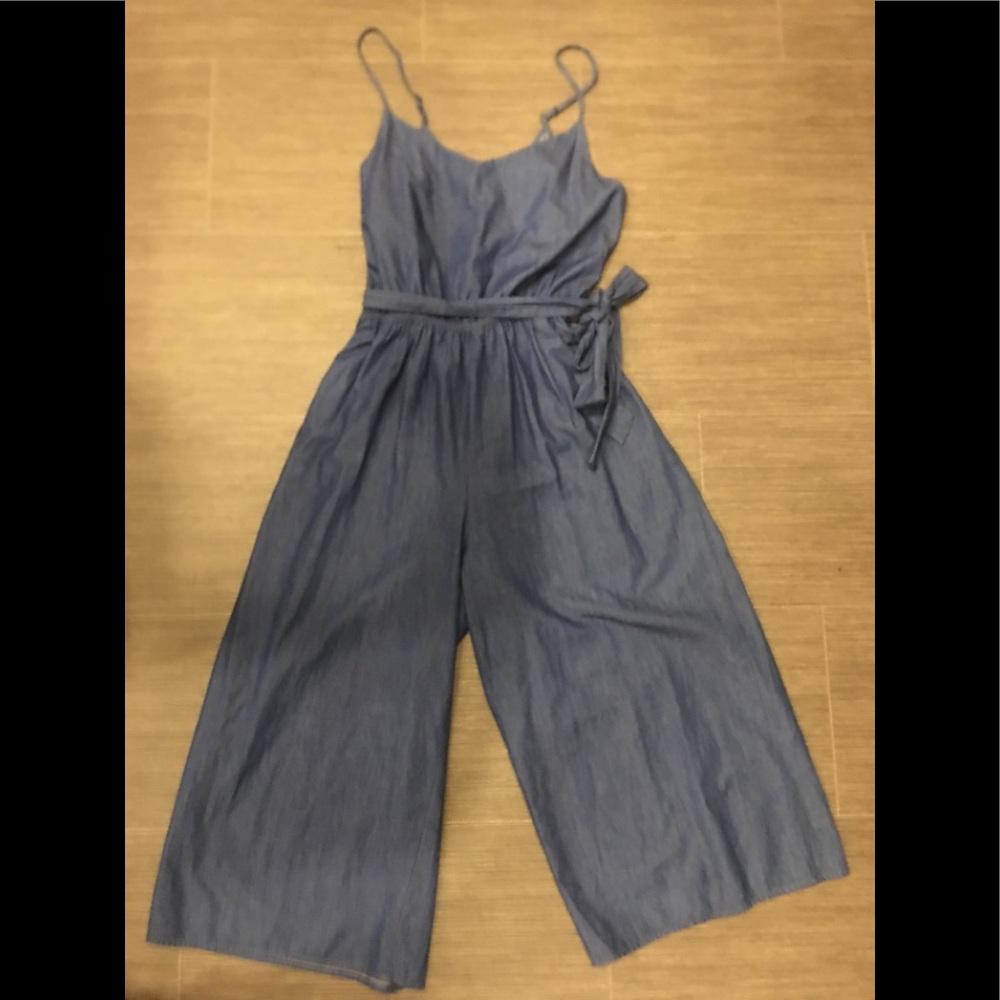 Jean like material Romper